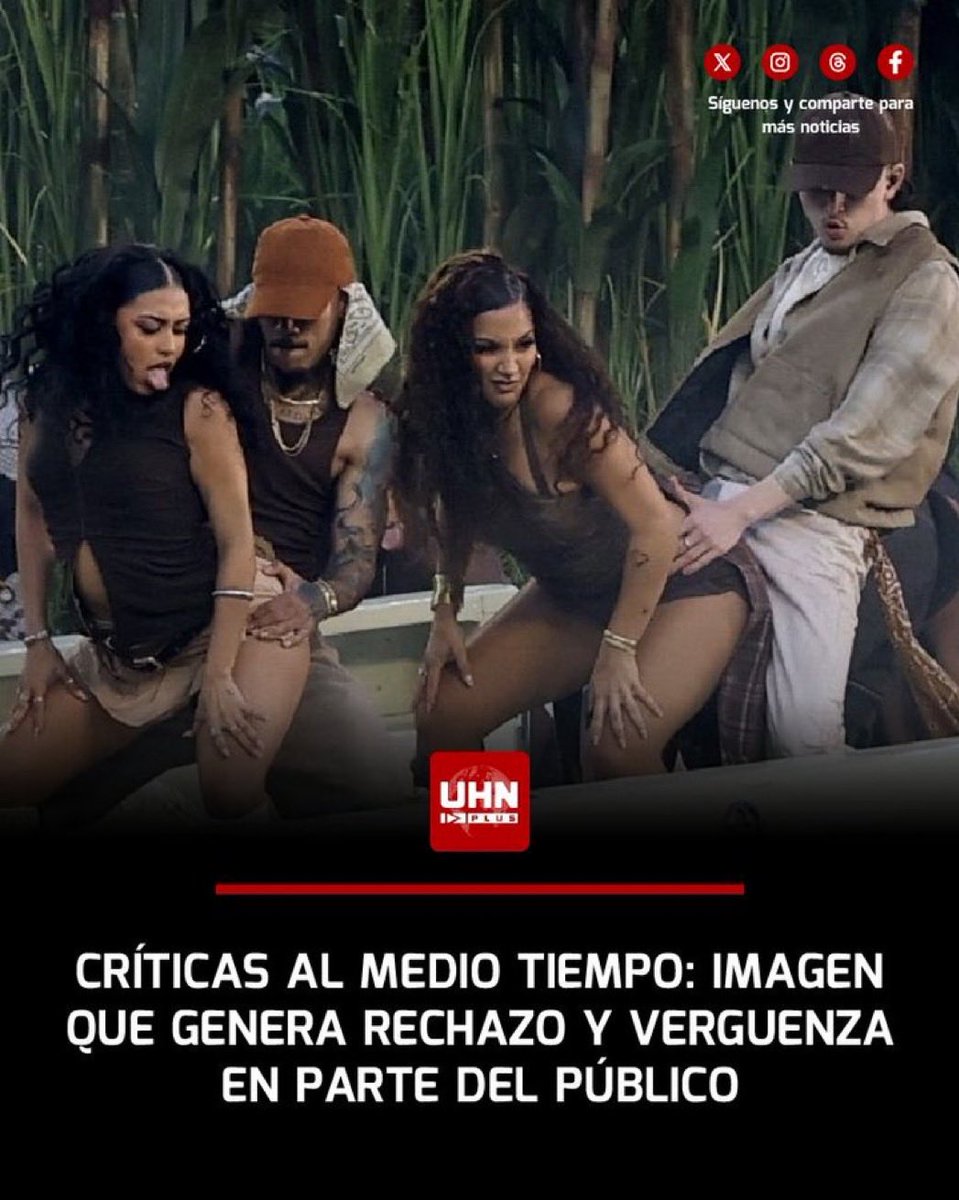 Honestly, Hispanic people should be more outraged than Americans over the Super Bowl halftime show. This does not represent Hispanic culture in any way, shape, or form. Disgusting.