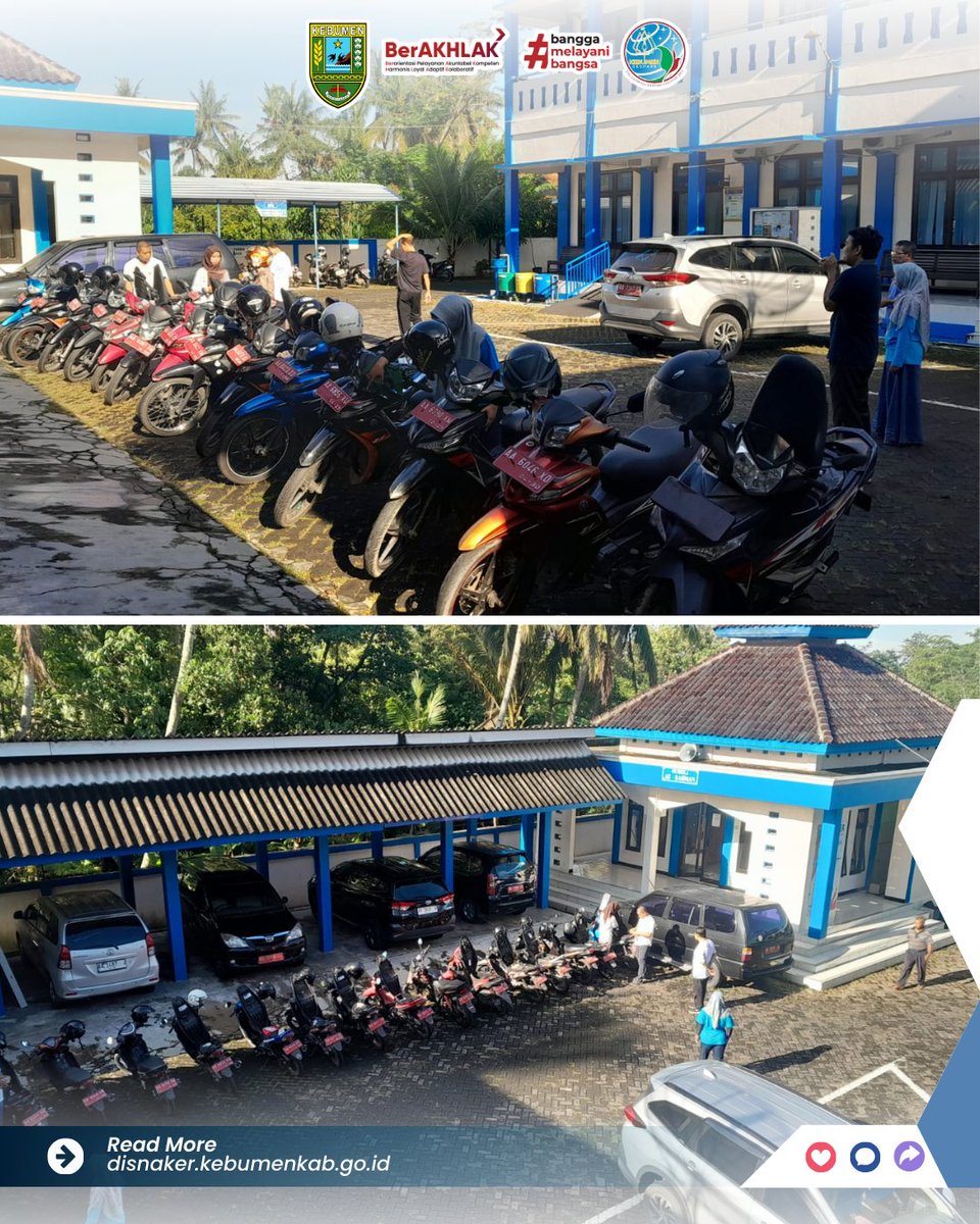 Dinas Tenaga Kerja Kabupaten Kebumen melaksanakan kegiatan Apel Kendaraan Dinas pada Jumat, 6 Februari 2026.