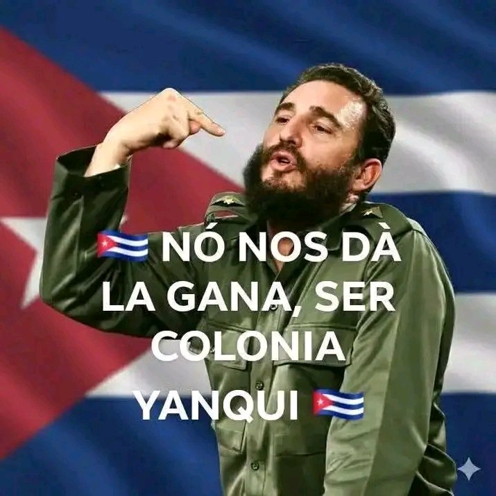 Claro que no nos da la gana
#Cuba