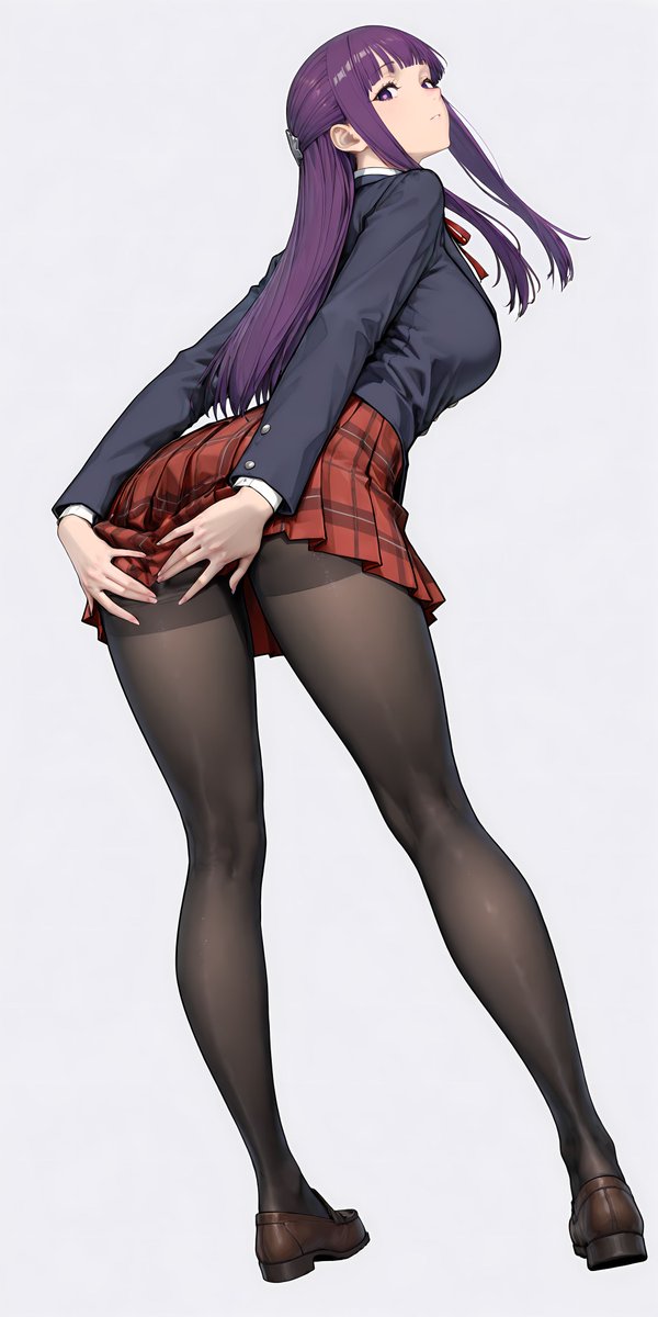 Yoru_deffus's tweet photo. 完璧ガード制服フェルン SFW  
#葬送のフリーレン https://t.co/ZgWDZA2KqY