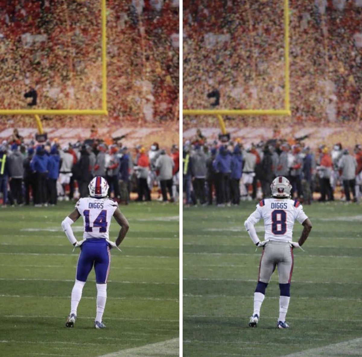 Somebody show Diggs this 😂😂😂 fck it cardi b to <a href="/iamcardib/">Cardi B</a> <a href="/Patriots/">New England Patriots</a> #SuperBowlLX #StefonDiggs #cardib