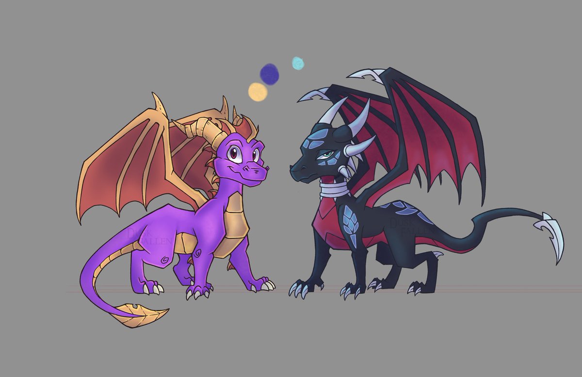 duskfallenspyro's tweet image. Slowly working on this one!!!