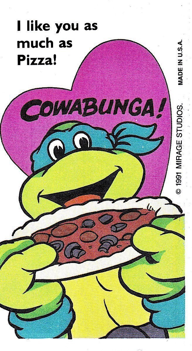 RetroNewsNow's tweet photo. ❤️1991 ‘Teenage Mutant Ninja Turtles’ #ValentinesDay Cards https://t.co/uDaiN0kvFz