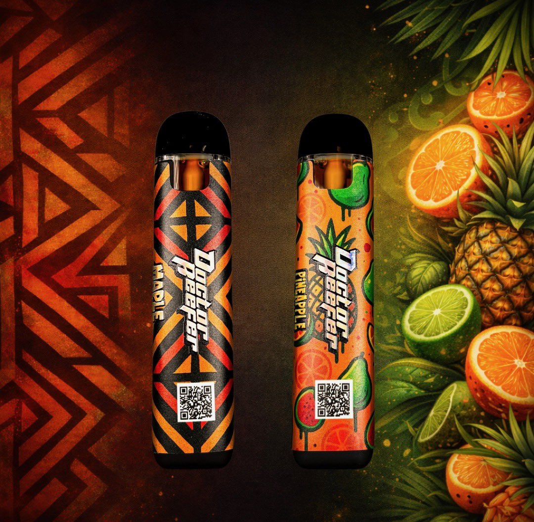 Doctor_reeferX's tweet photo. Maple drip and pineapple orange guava new flavors https://t.co/E8HSfLNLwk