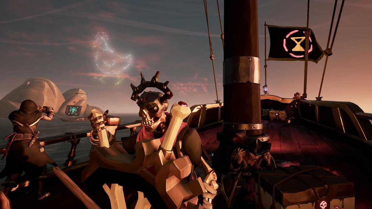The best Emissary of them all... *running* Reapers!

Theme: Emissary Antics

#SoTShot <a href="/SeaOfThieves/">Sea of Thieves</a> #SeaOfThieves