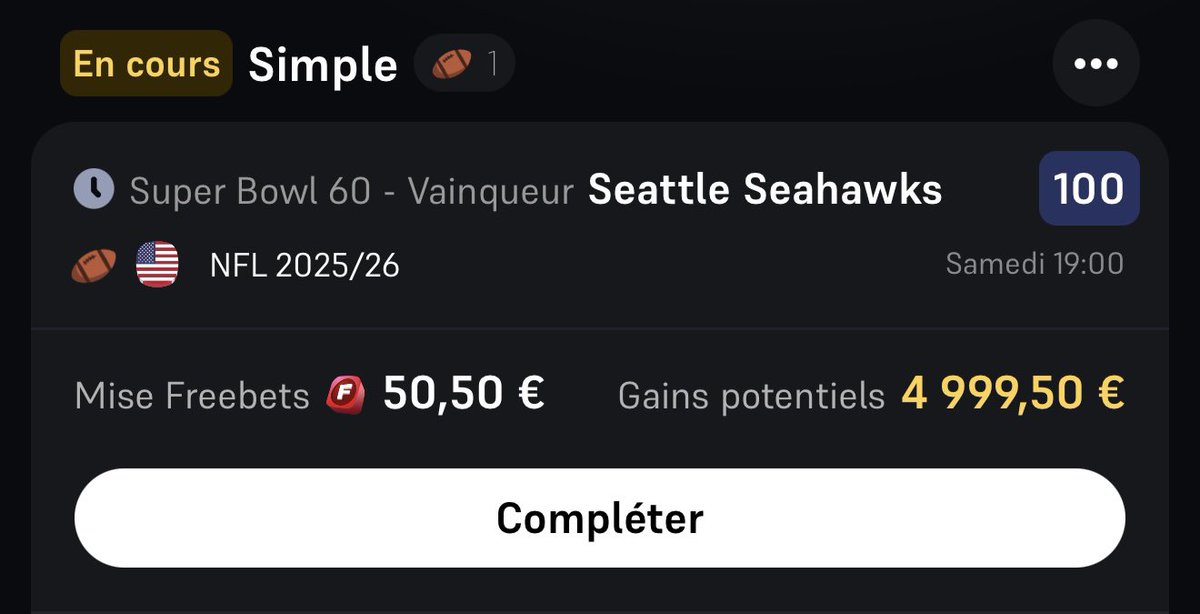 Bon Super Bowl à vous tous ! 🫶