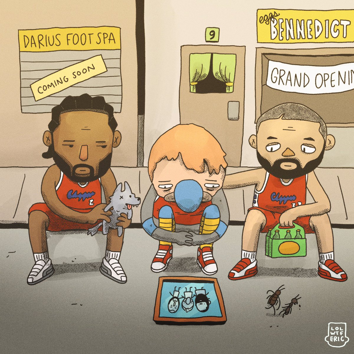 lolwtferic's tweet image. clippers win.