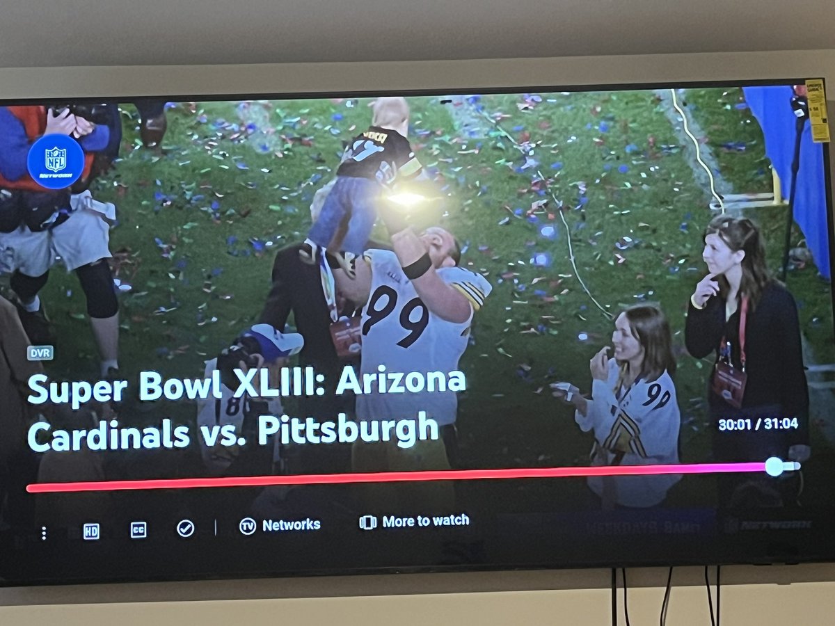 Taught the kids some SB History today. #HereWeGo #6