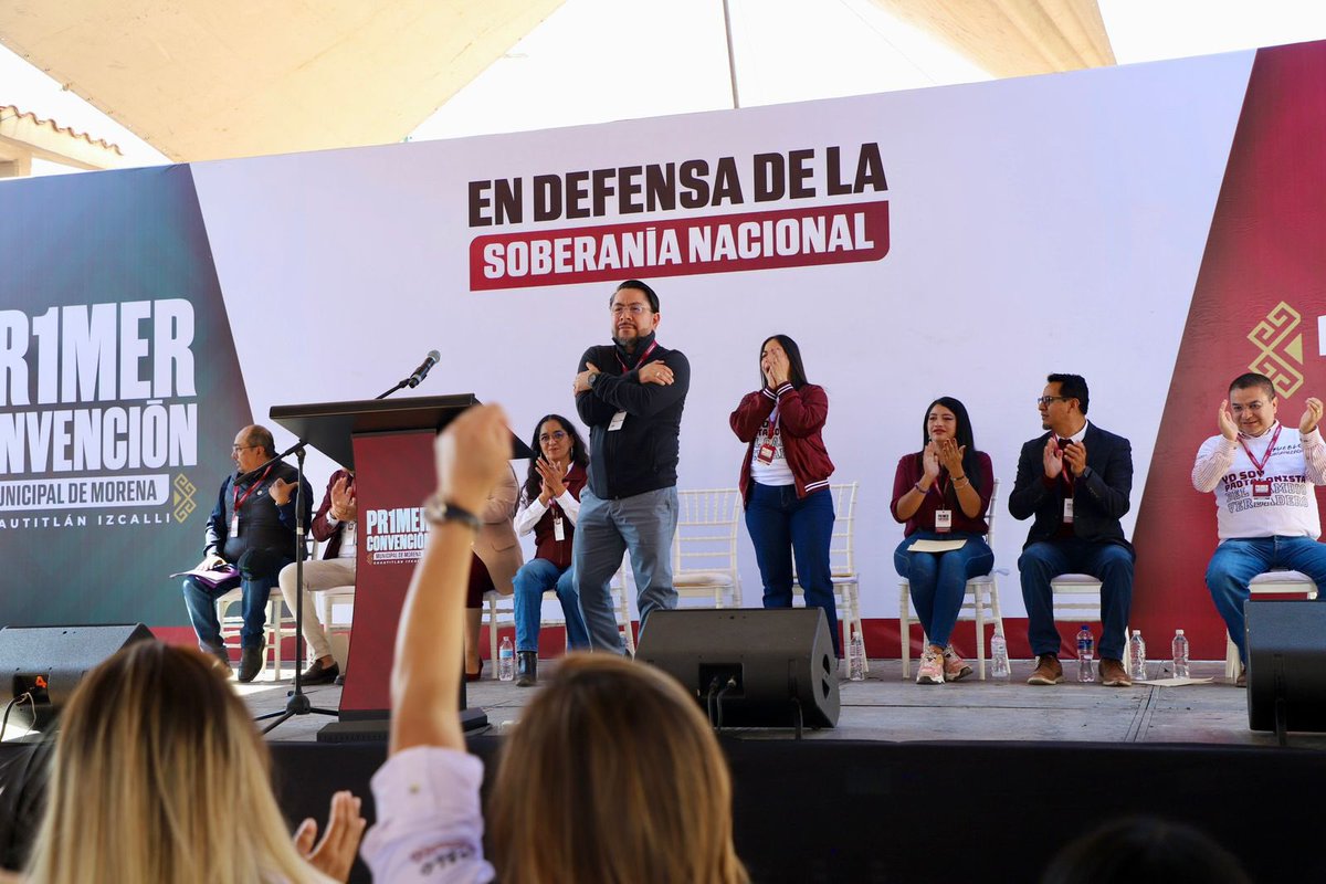 daniel_ser's tweet image. Me dio mucho gusto reunirme con la militancia de nuestro Movimiento durante la Primera Convención Municipal en Cuautitlán Izcalli, un espacio en el que participaron la estructura, presidencias y secretarías de los comités seccionales recientemente electos.🗣️✨

El objetivo fue…