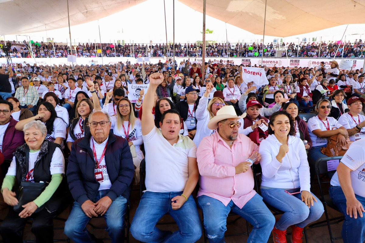 daniel_ser's tweet image. Me dio mucho gusto reunirme con la militancia de nuestro Movimiento durante la Primera Convención Municipal en Cuautitlán Izcalli, un espacio en el que participaron la estructura, presidencias y secretarías de los comités seccionales recientemente electos.🗣️✨

El objetivo fue…