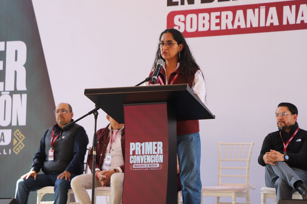 daniel_ser's tweet image. Me dio mucho gusto reunirme con la militancia de nuestro Movimiento durante la Primera Convención Municipal en Cuautitlán Izcalli, un espacio en el que participaron la estructura, presidencias y secretarías de los comités seccionales recientemente electos.🗣️✨

El objetivo fue…