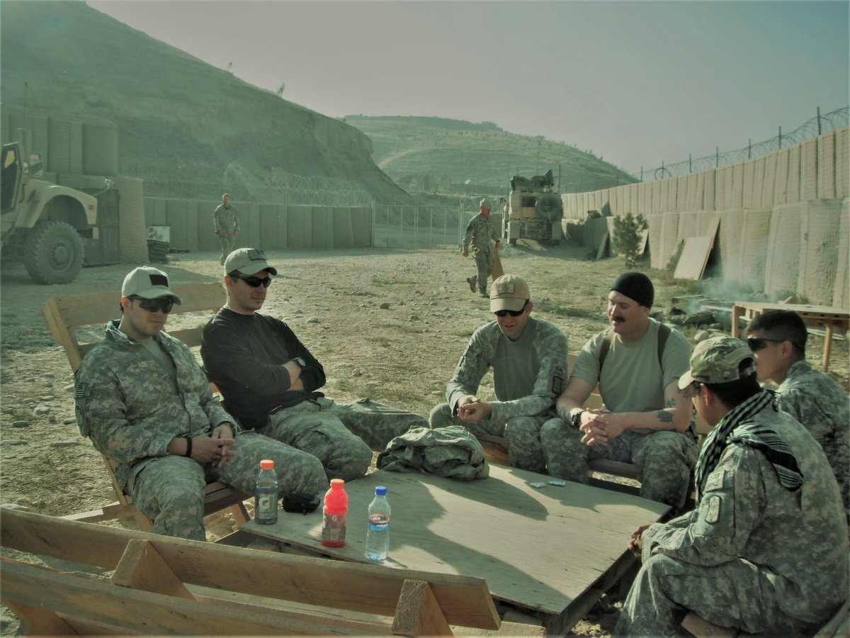 Mcarp_81's tweet image. We had some of the most heated political debates I can remember around this table. 

I can remember several disagreements over President Obama, and his policies.

We remembered oaths, and followed the chain of command despite any personal opinion.

That kid has a right to speak.