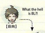Hajime Hinata no sabe que es un Bl