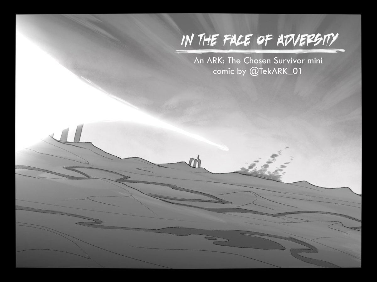 "In the face of adversity" [repost]

No new art yet, but I feel like enough time has passed for me to repost this short comic I made late 2024, as a simple introduction to the story behind my ARK fan works. I hope to hear y’alls thoughts!

#arkart #playark #ocart