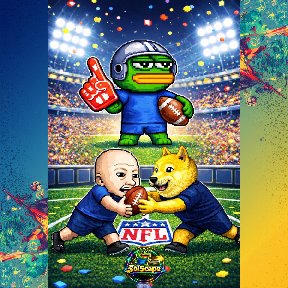 SolScapeDev's tweet image. 🏈it's REMATCH time!

 Seahawks or Patriots in Super Bowl LX?

#SuperBowlLX #Seahawks #Patriots