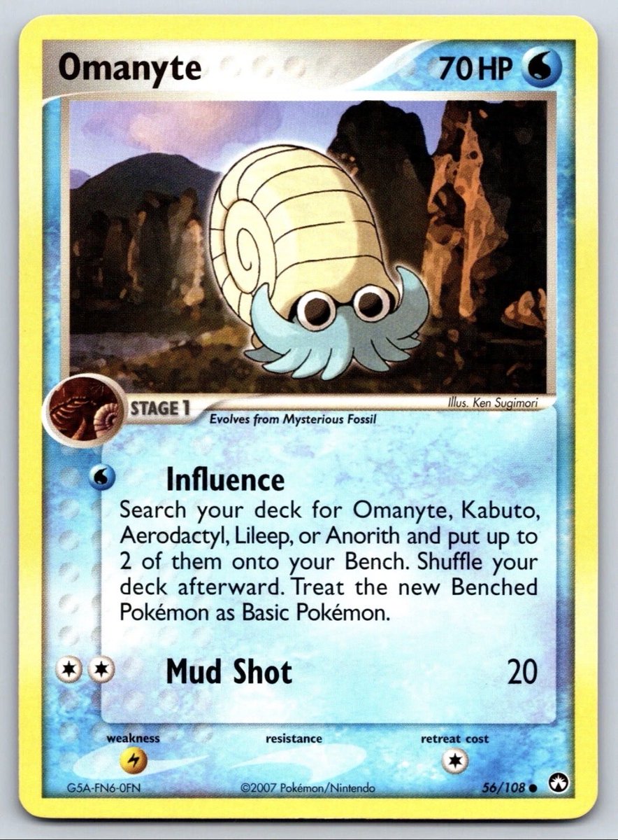 Omanyte Overlord tweet media
