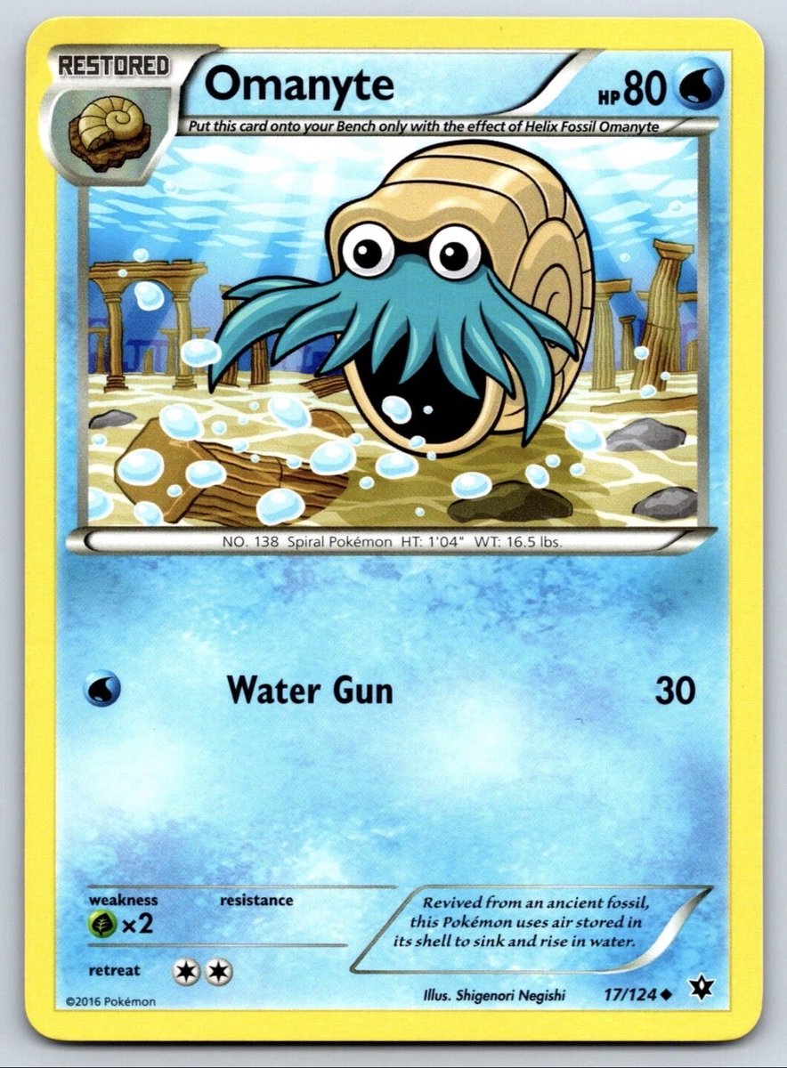 Omanyte Overlord tweet media
