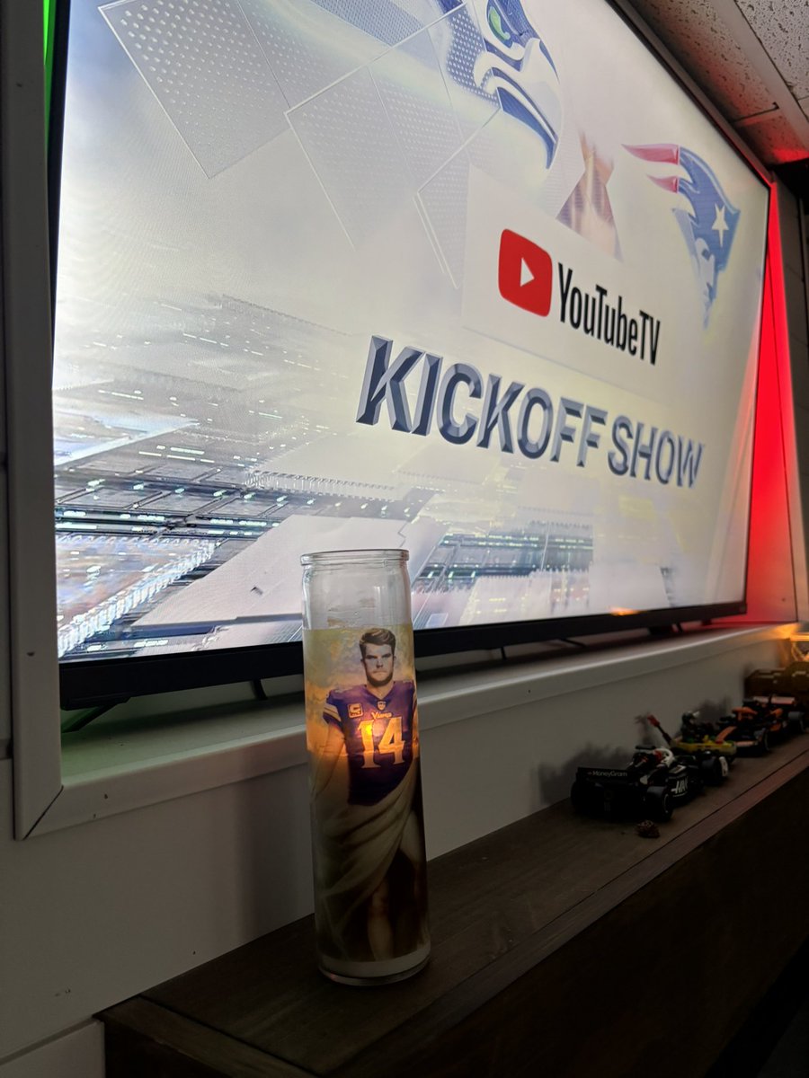 Saint Darnold about to get it done #SuperBowl