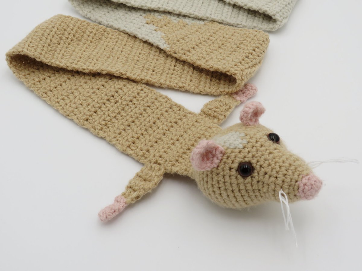 You wanna buy a custom Rat Scarf so bad