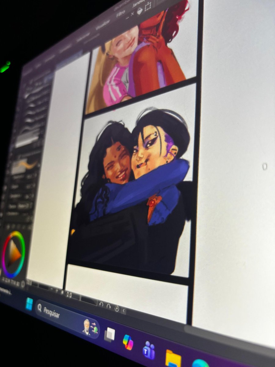 #WIP for the last part of the December project, guess the characters collabs from DC and Marvel