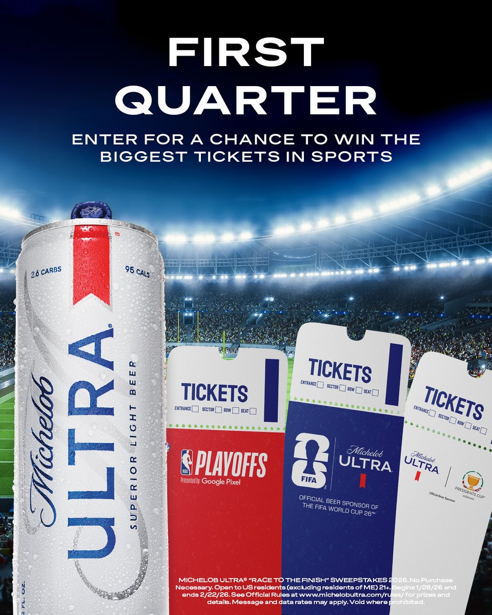 Michelob ULTRA tweet media