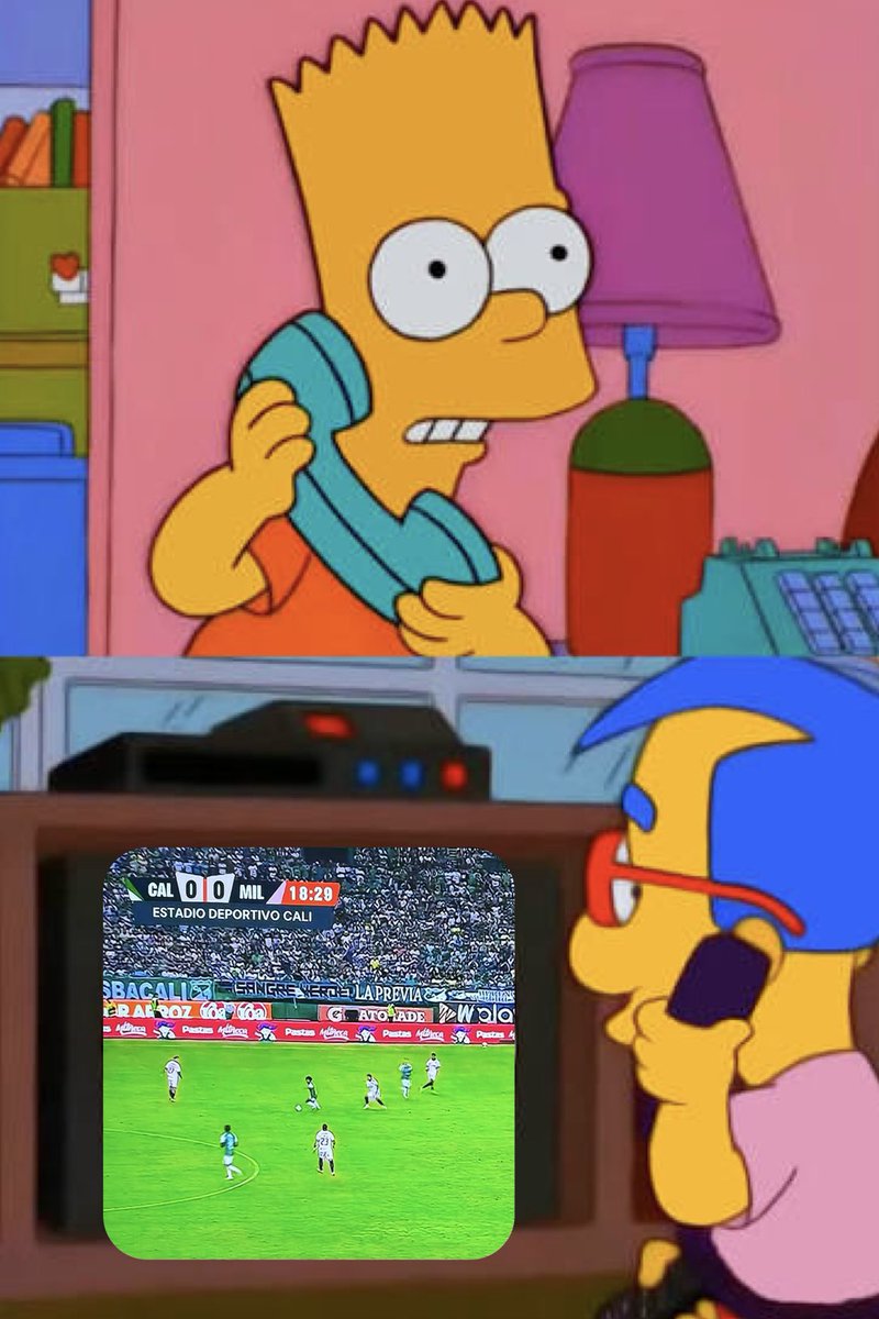 - ¿Estás viendo el Súper Bowl? 

- Sí, sí, claro 🥹