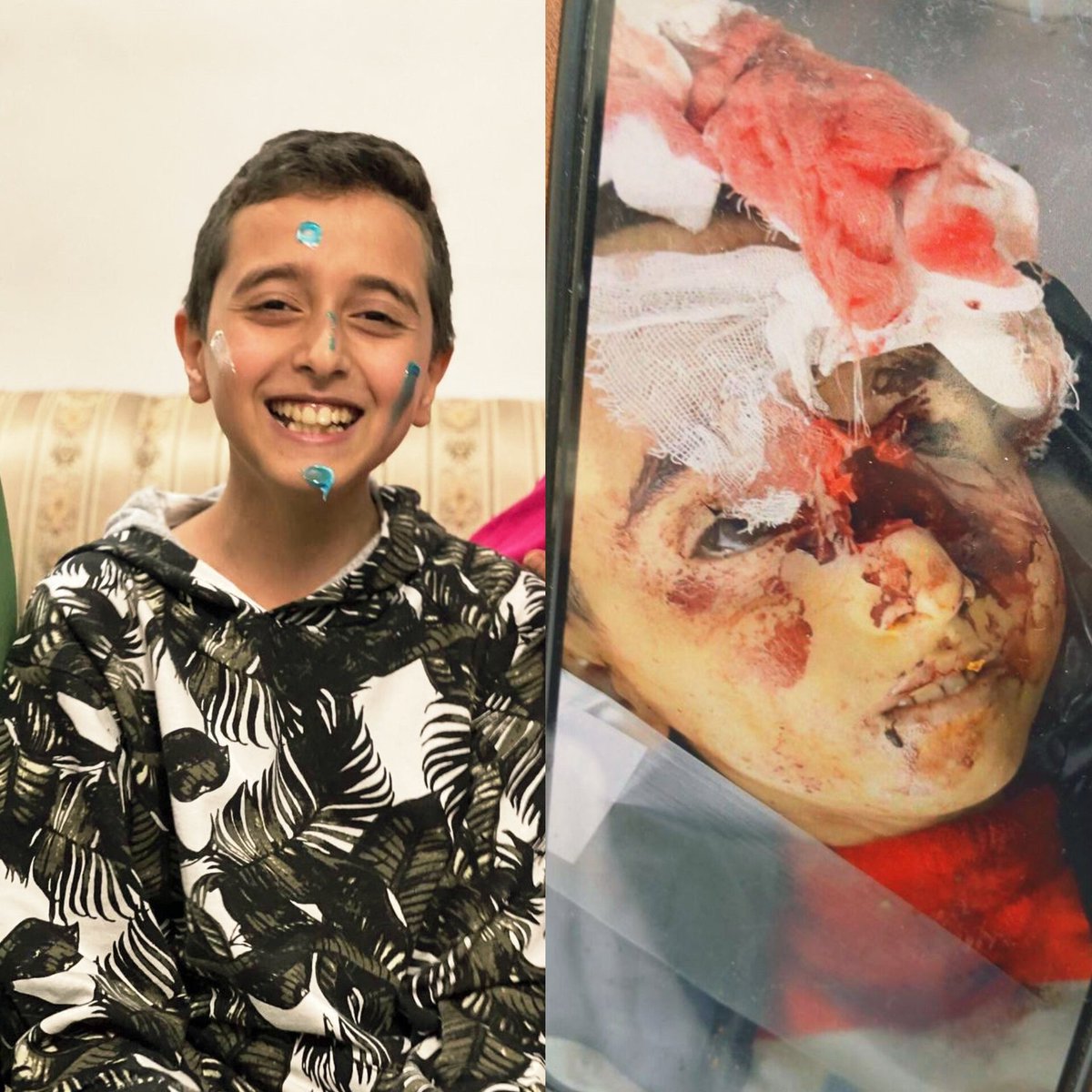 Don’t look away!
#TahaHoushyar was only 12. Murdered by the child‑killing regime.
#IranMassacre‌