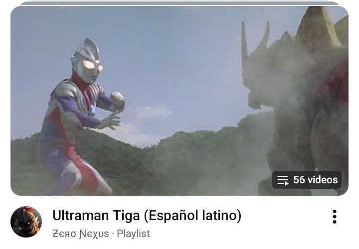Que Ultraman tiga esté casi en su totalidad en latino que es?
(De todo menos el primer cap)