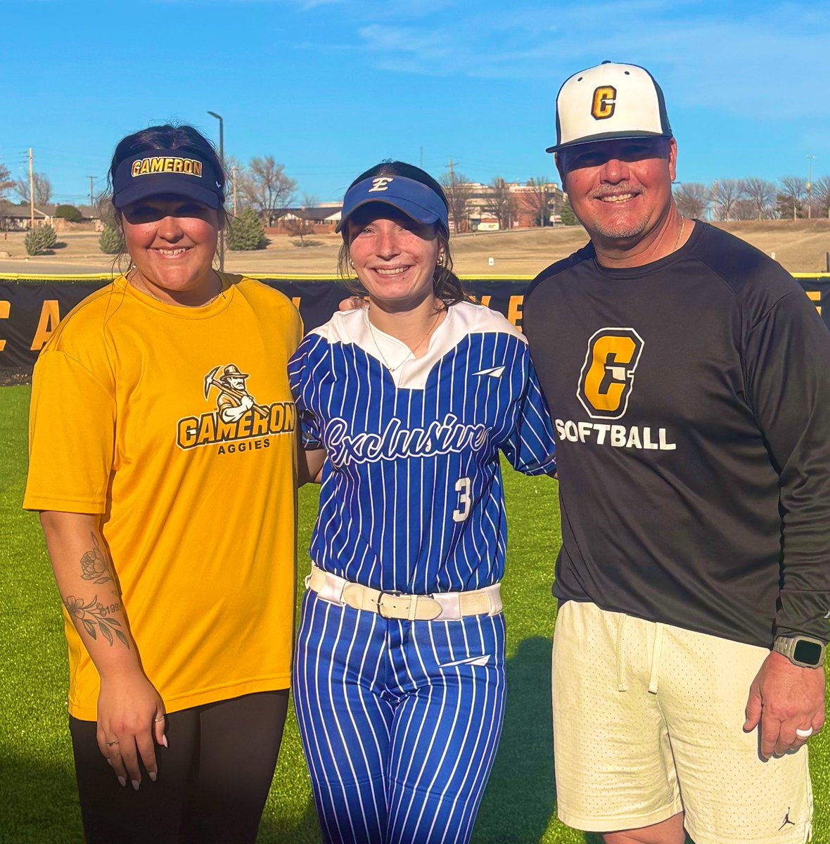 Had a great time getting to workout today with <a href="/BryanKHoward1/">Bryan K. Howard</a> and the entire group at <a href="/cuaggiessb/">Cameron University Softball</a>. Learned a lot today and looking forward to talking to you soon!