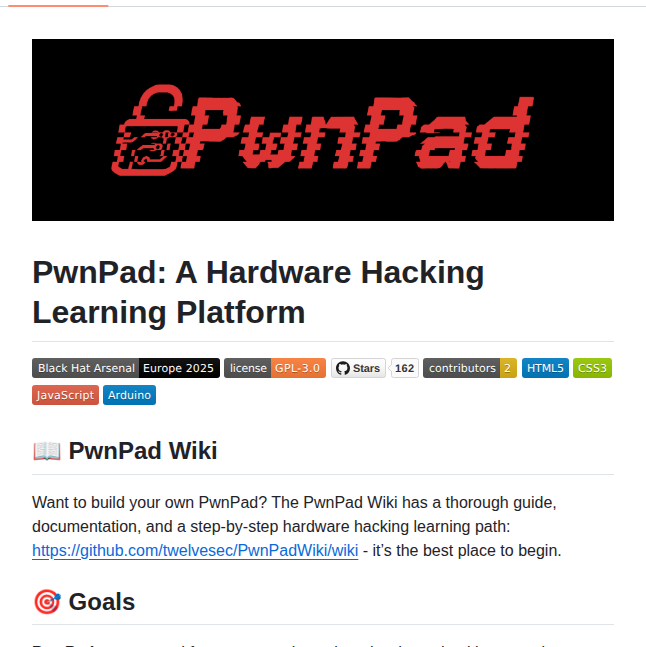 tom_doerr's tweet photo. Hardware hacking platform for learning security concepts

https://t.co/H0bgZUPeNQ https://t.co/TRTJdm83VD