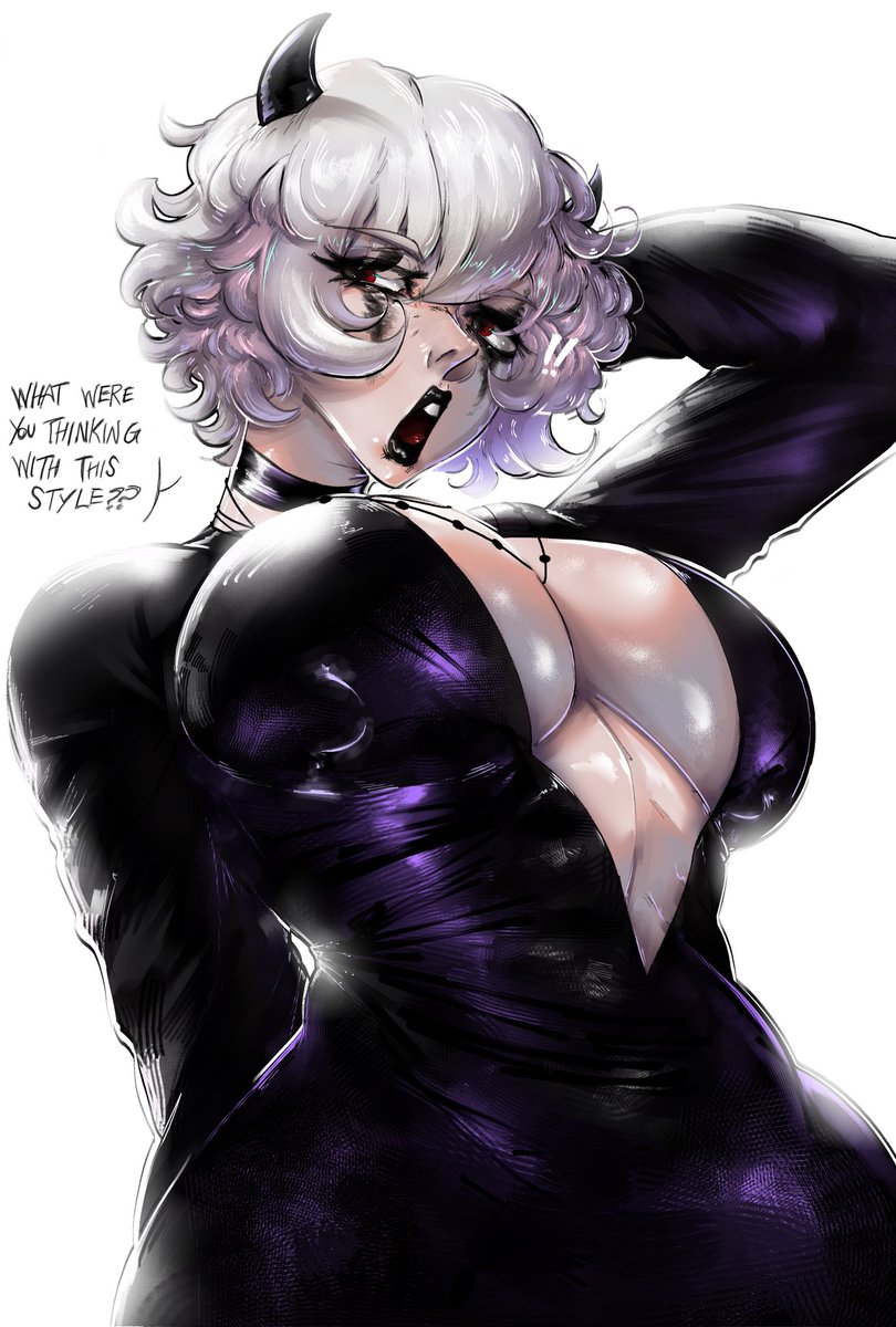bfaskb_'s tweet photo. Quick Malina sketch, with gothic outfit jsksj
#Helltakerfanart https://t.co/pRxNROzqLU