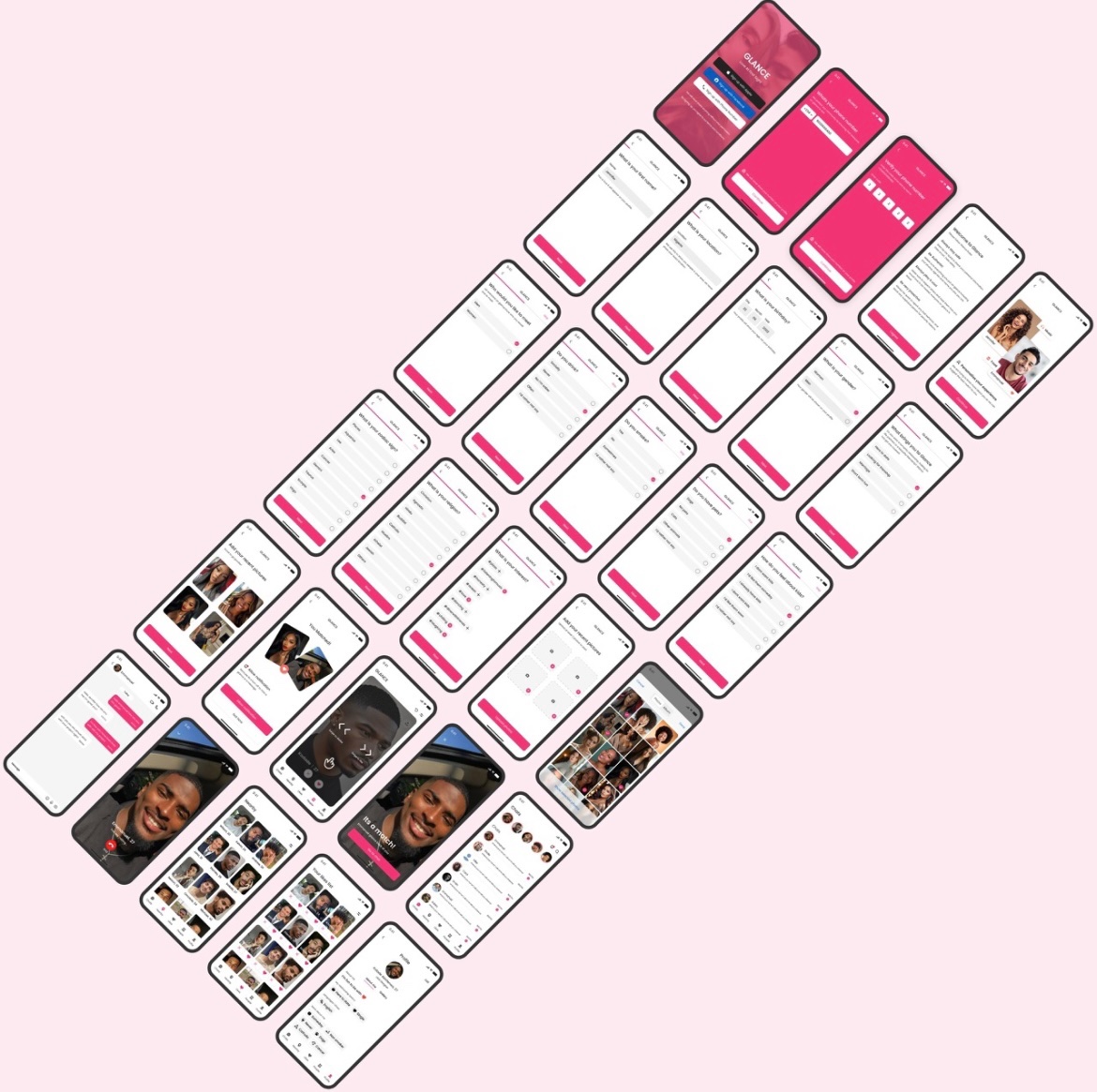 Full dating app designed in Figma 

Check out the full case study here lnkd.in/g2pdAsFP