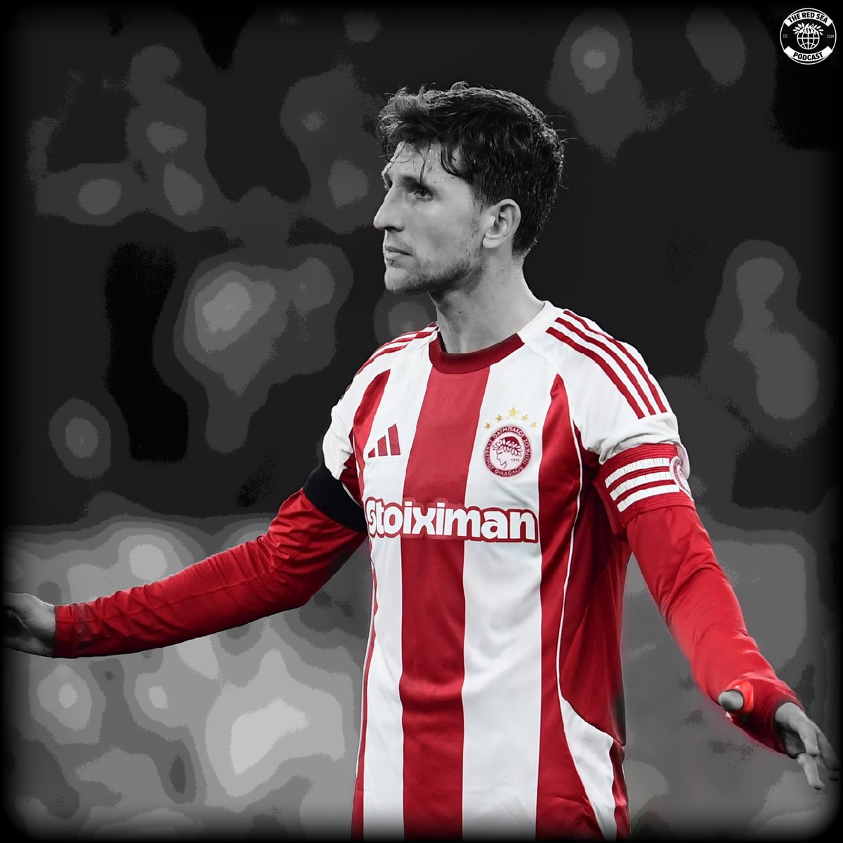 RedSeaPodcast's tweet photo. ©️ | Through the best and the worse. Through the highs and the lows you're always there. Always first. Because you know. You know what it all means. 

And God knows there's only a handful in this squad that do.

Keep them together Cap.

#OlympiacosFC #Retsos https://t.co/HmVRquI4cF