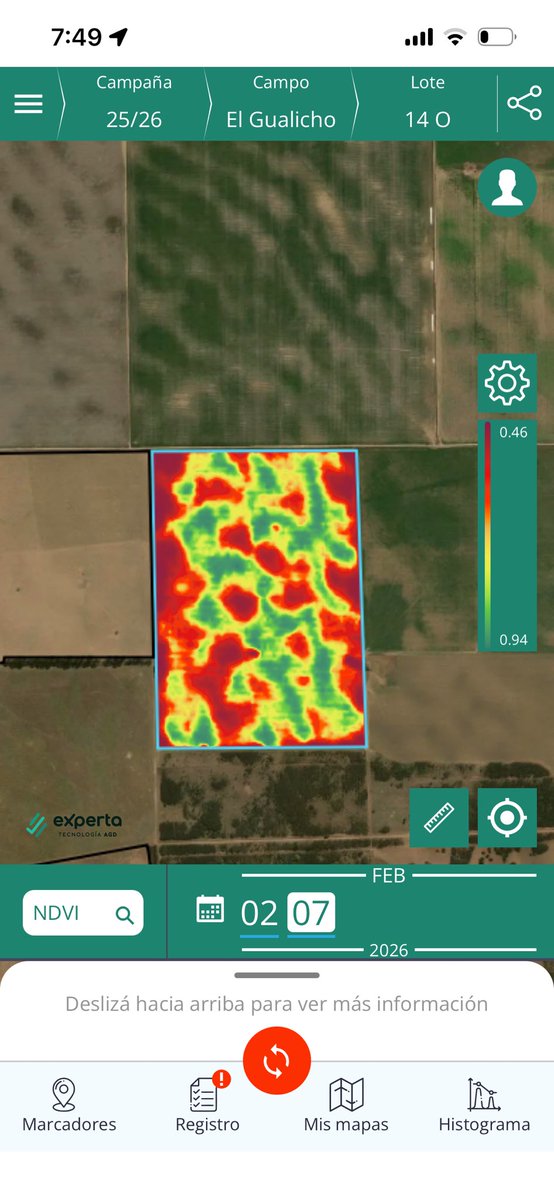 60 días despues! Quedaron parecidas, prescripción y ndvi <a href="/daniel_pperez/">Daniel Perez</a> un genio!