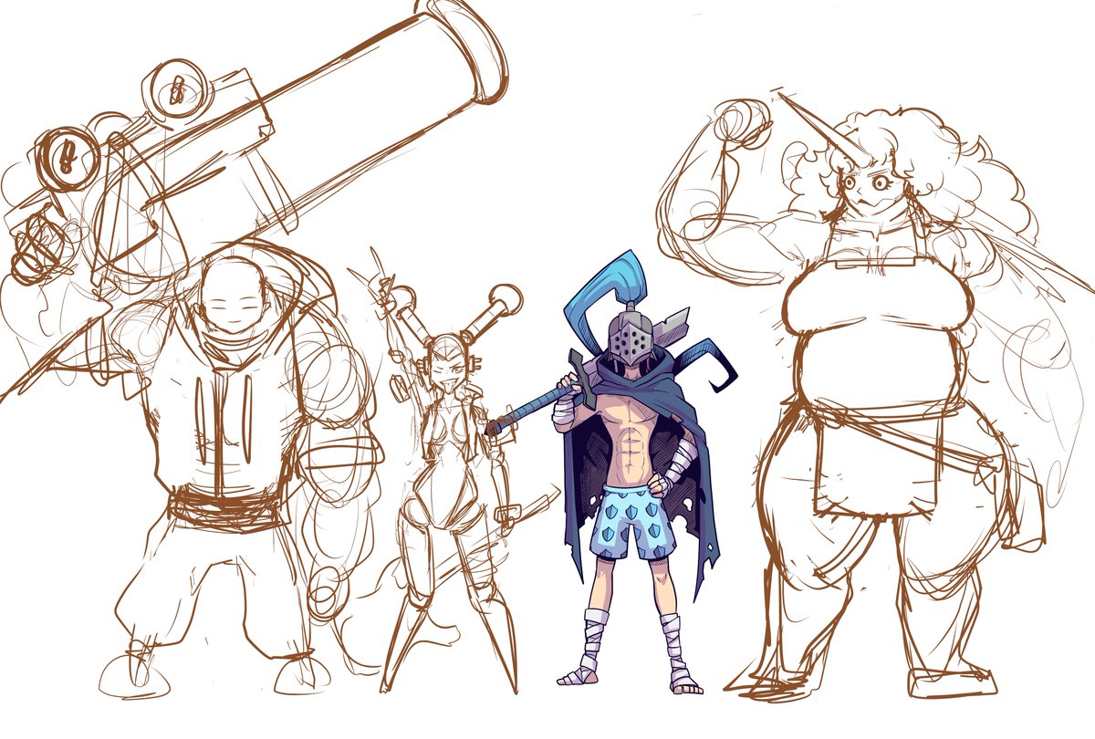 34 year old new One Piece fan daydreams about his pirate crew OCs...