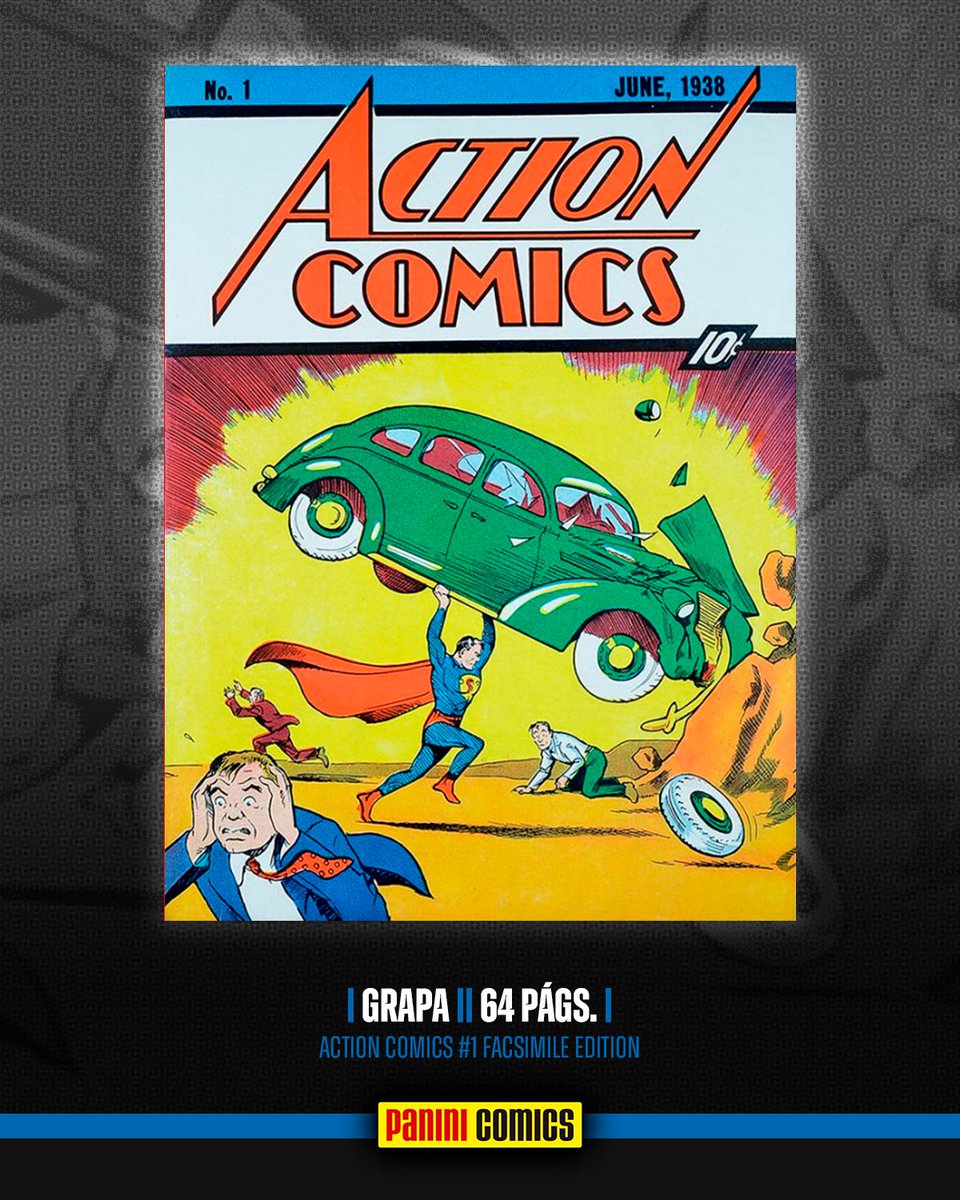 🦸‍♂️ ¡EL NACIMIENTO DE UNA LEYENDA! 🦸‍♂️
Desde Krypton a la Tierra: Kal-El se convierte en Clark Kent y nace Superman. Poderes increíbles, verdad y justicia. Debutan Lois Lane y Zatara. Aquí comienza el mito.