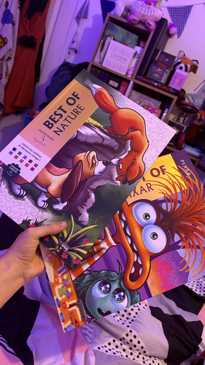 hannahtommo24's tweet photo. Completed my second book a little while ago. On to the next two (made a start on both) even managed to get Joe to colour one in that I’d already done in my previous book 🥰 https://t.co/qAQ3D5fYbF