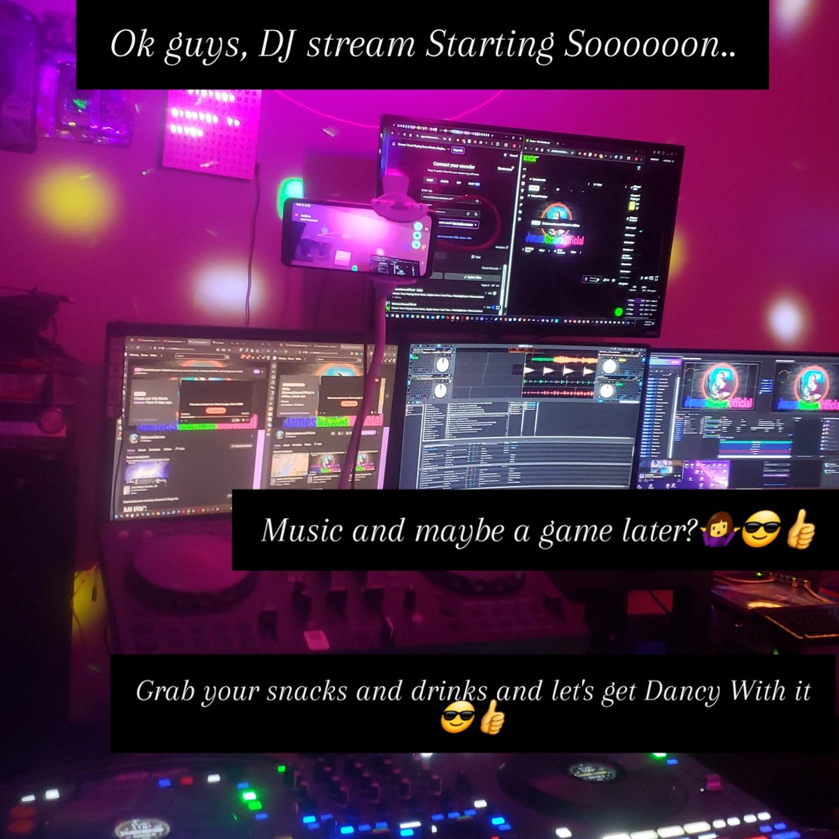 JamesGamesOffic's tweet photo. NOW Streaming on 
https://t.co/AinFQBfWJx
https://t.co/Hbj0uRk1Iq
https://t.co/fsbm55wmAR 
https://t.co/itnVdWqPdL DJJamesGames
VODs coming soon to YouTube 
https://t.co/q7UjM8vi0V 
https://t.co/TcLm401E6W https://t.co/YRqAxQfRVS