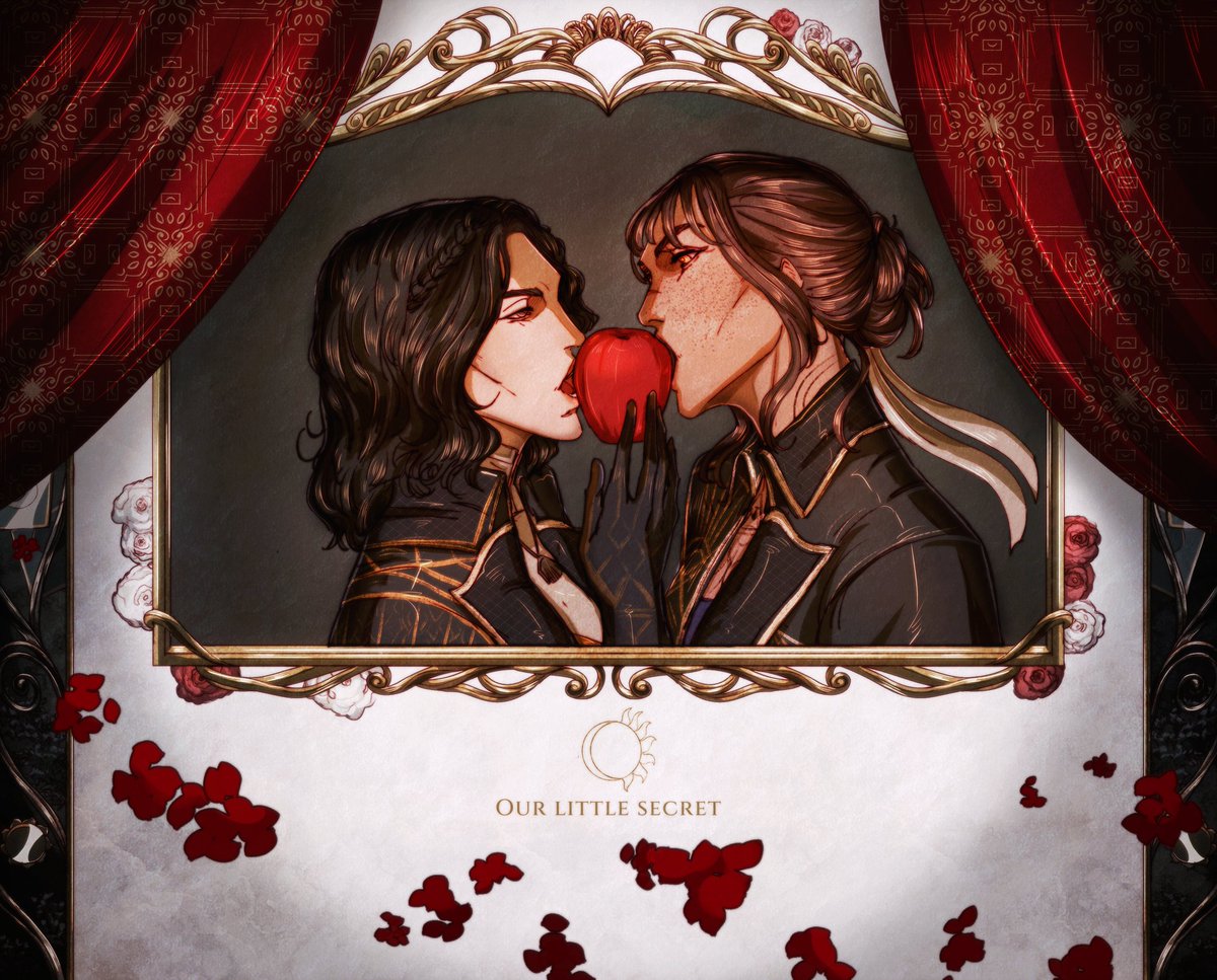 I'm not waiting for Valentine's day, I need to do something now

#ClairObscurExpedition33 #ScieLune #fanart