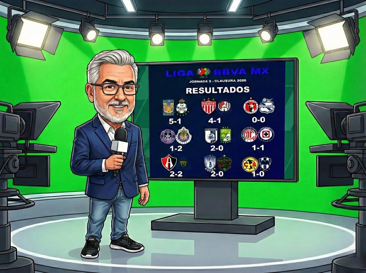 Resultados de la jornada 5 de la Liga MX Clausura 2026!

#LigaMX #Clausura2026 #Jornada5