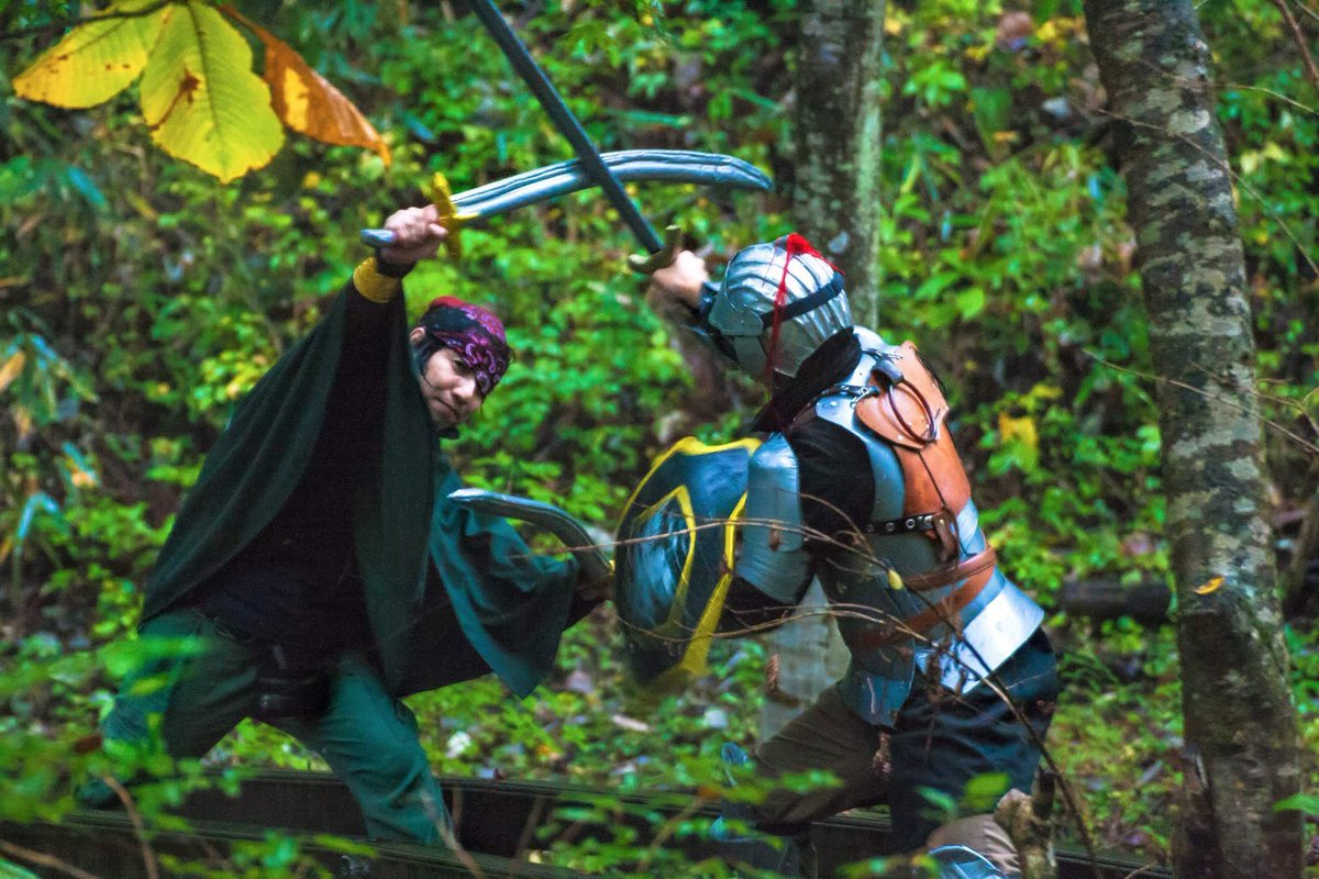 こんなことを楽しくやってる連中が日本にもいるんやでって知ってほしい

LARPって言うんですけど