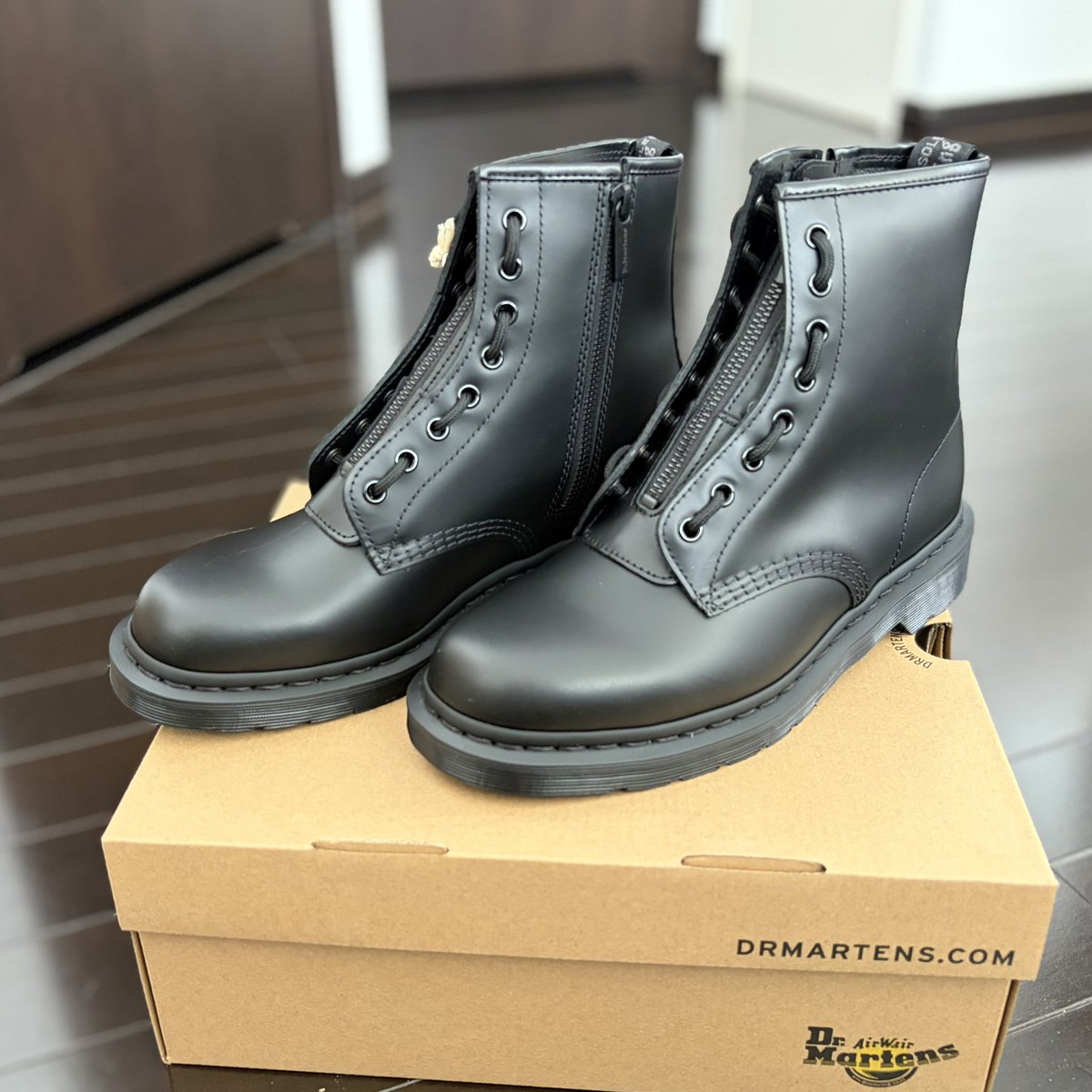 マーチン（1460 ZIP MONO ジャングル ブーツ）ポチッたた、これ3way