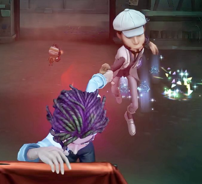 胡散臭いおじさんにまでメロいことしてくれるロメロ君、イケメンの鑑で涙が出そう。おじさんはちょっと嬉しそうなのやめろ