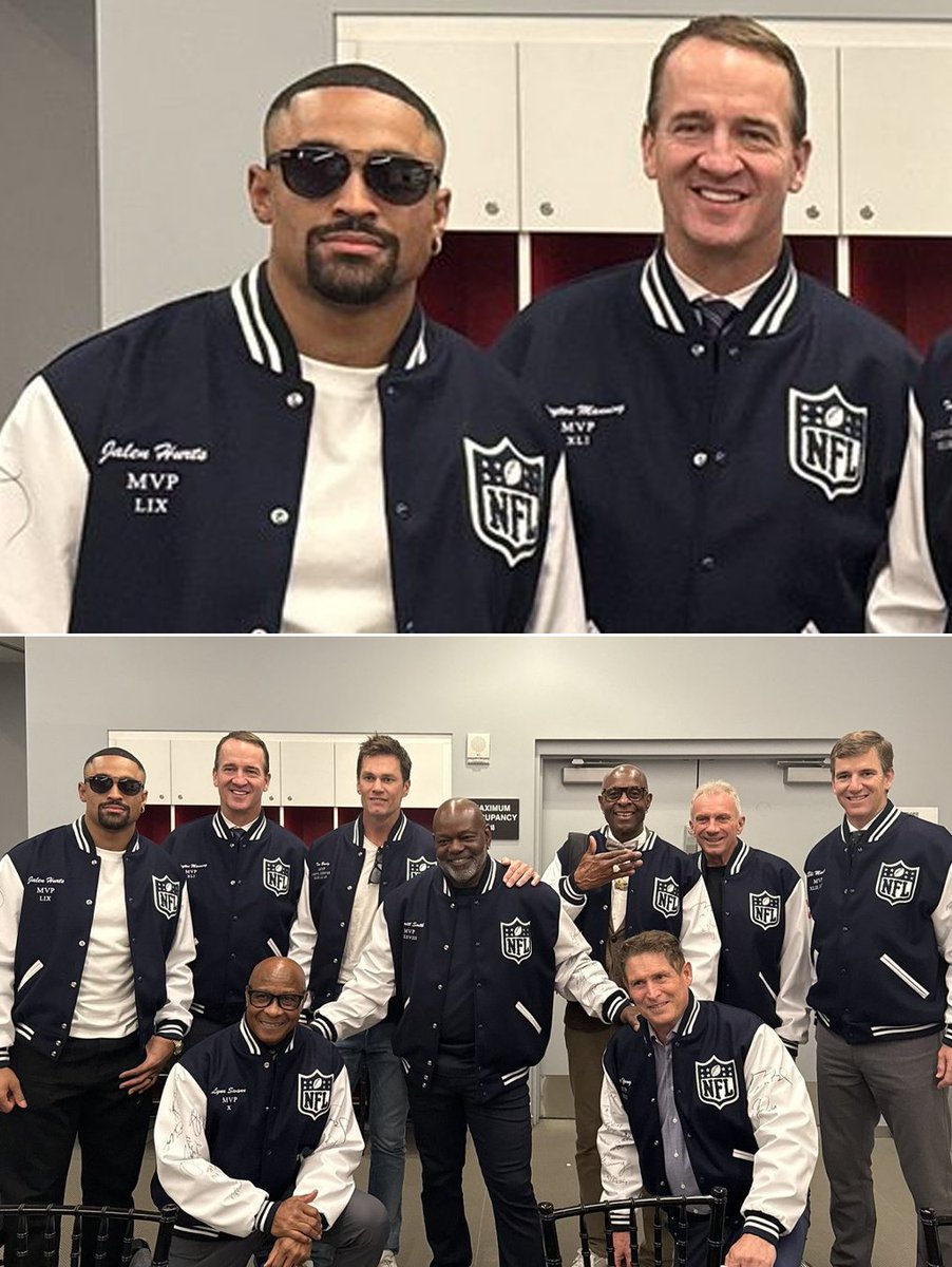 Jalen Hurts hanging with fellow Super Bowl MVPs at SB LX 🔥

(via <a href="/EmmittSmith22/">Emmitt Smith</a>)