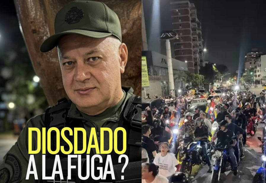 pasquinicarlos's tweet photo. Diosdado o a la fuga o detenido, es lo que se comenta sin verificar a esta hora https://t.co/bEieQbHyMK