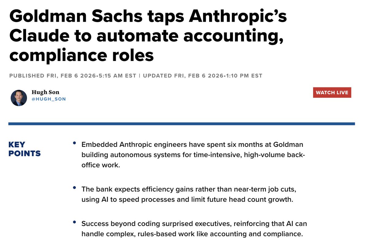 CNBC headline screenshot