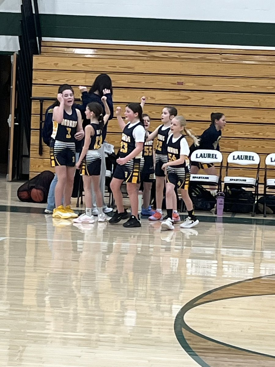 WilmingtonGBB's tweet photo. Great day watching our 3rd &amp; 4th graders at Laurel getting after it on the hardwood!  Yesterday got to watch our 5th &amp; 6th graders play after our varsity practice &amp; they did awesome! Let me just say the future is bright at Wilmington🔥💪🏀 https://t.co/xHDi7gl0Wi