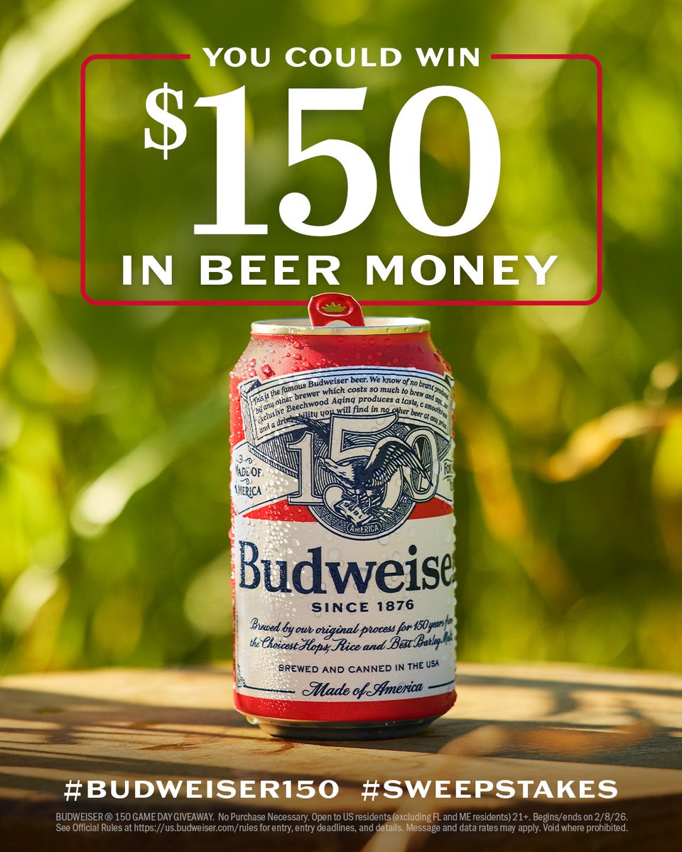 Budweiser tweet media