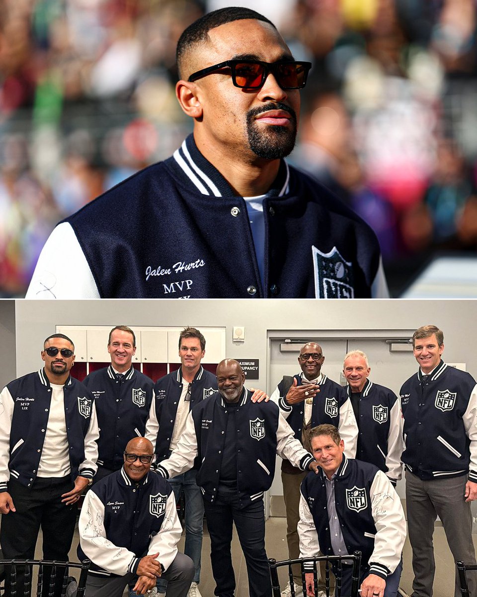 Jalen Hurts hanging out with past Super Bowl MVPs at SB LX 🔥

(via <a href="/EmmittSmith22/">Emmitt Smith</a>)