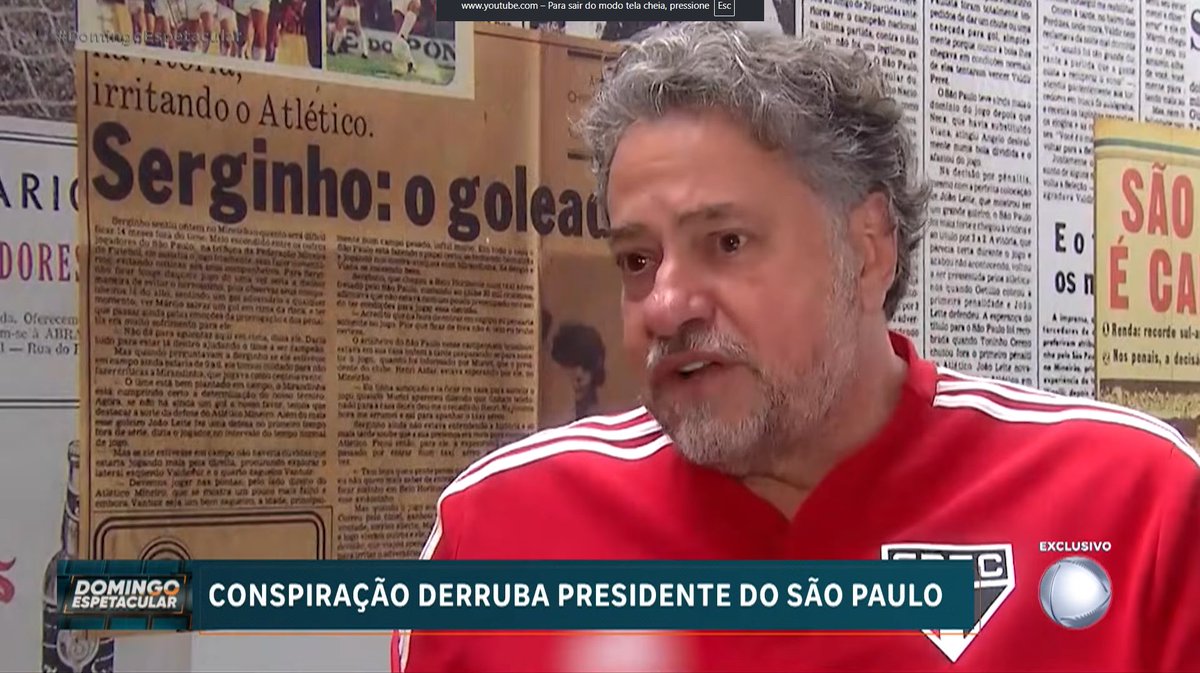 rafa_sjc1930's tweet photo. Denúncias quase diárias sobre má conduta de dirigentes do SPFC reduzida a "Conspiração", na emissora q empregava Casares e emprega seu filho Julinho, um caso flagrante de conflito de interesses.

A Record acha q a torcida do SPFC é manipulada tal qual os fiéis do Edir Macedo. https://t.co/GjLhPEYQpt
